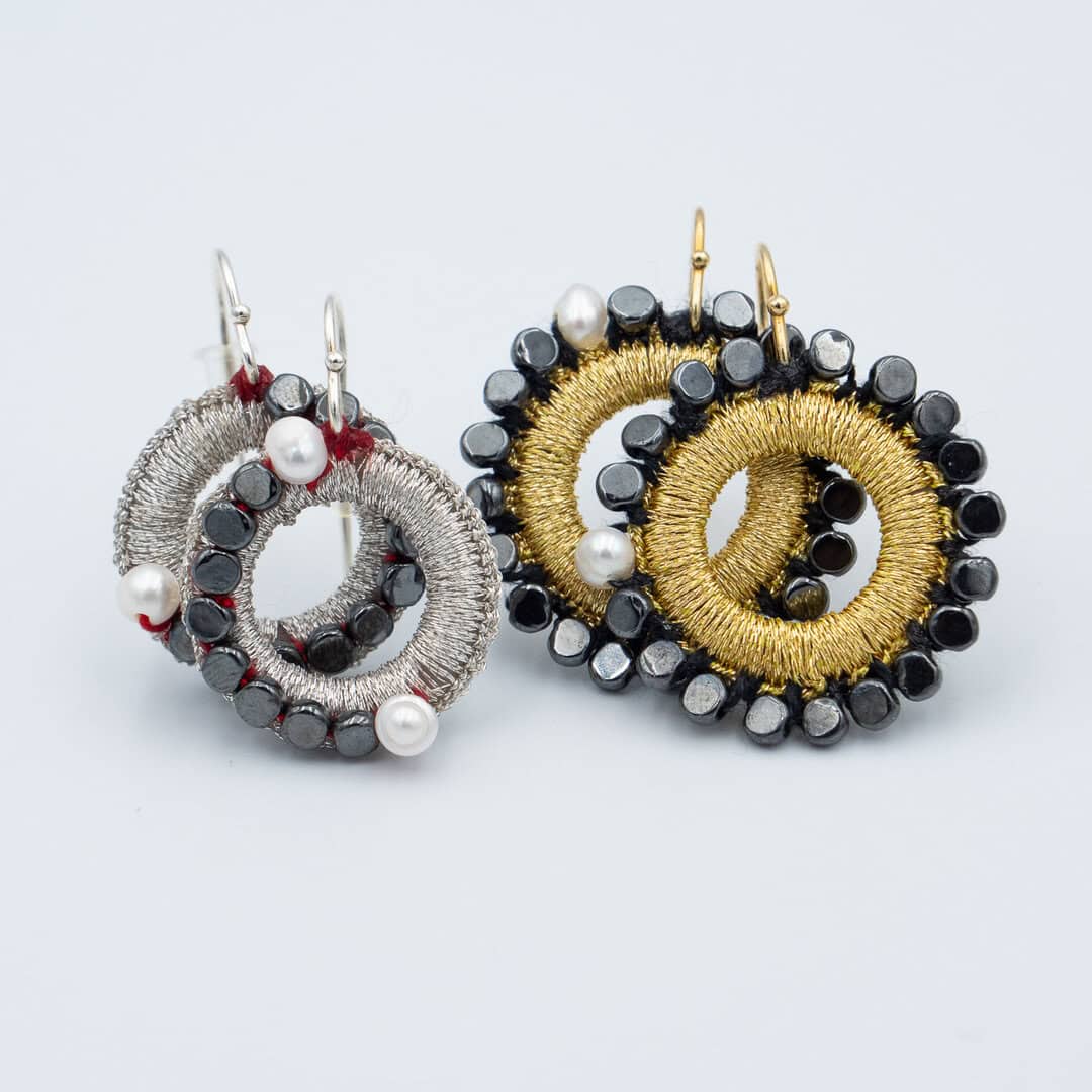 P1299466 CIRCLE EARRINGS - Image 1