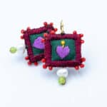 MINI HEART EARRINGS - Image 5