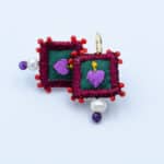 MINI HEART EARRINGS - Image 6
