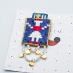 TSOLIAS BROOCH - GREEK FASHION 🇬🇷