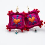 MINI HEART EARRINGS -summer edition - Image 2