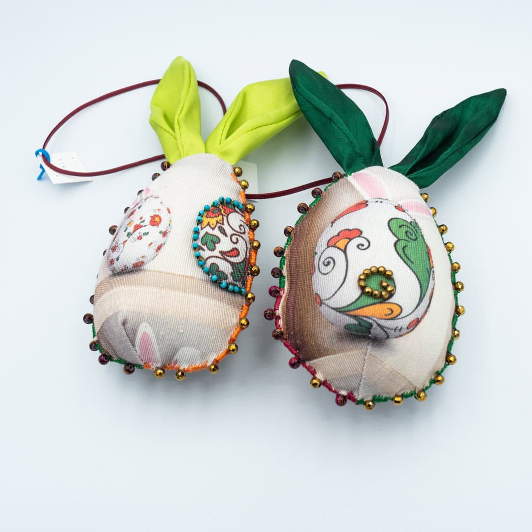 EASTER EGGS ORNAMENTS - N E W - Image 1