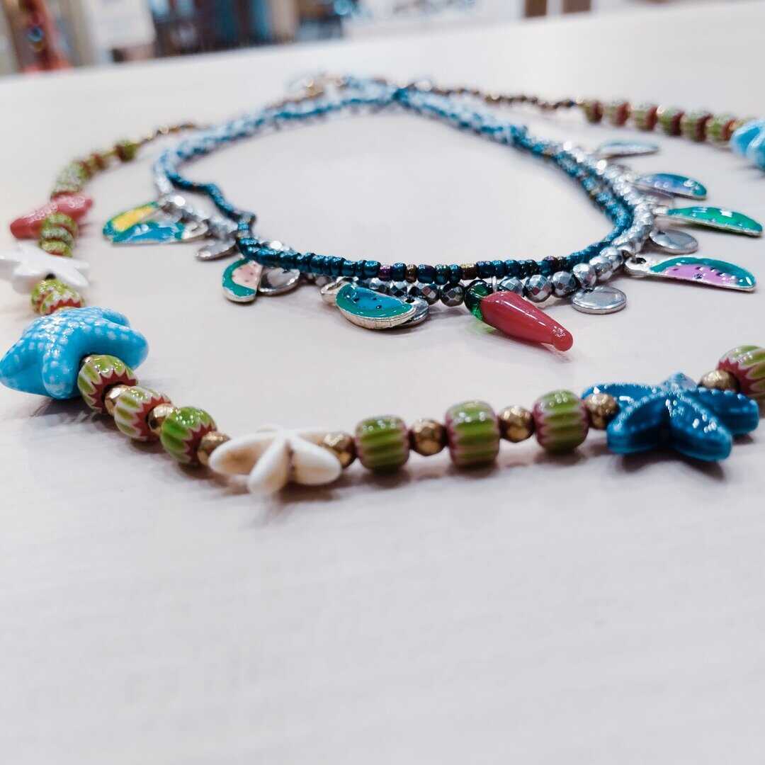 IMG_20240723_180059 SUMMER MOOD IN A NECKLACE - N E W - Image 1