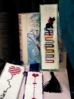 BOOKMARKS EMBROIDERED-special gifts
