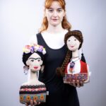 ΑΜΑΛΙΑ ΜΠΟΥΣΤΟ ΚΟΥΚΛΑ-greek folk art- BIG SIZE 🇬🇷 - Image 2