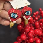 RED HEART FOR YOU-EARRINGS
