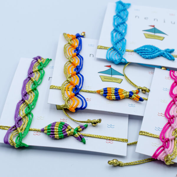 FISH MADE BRACELETS (KIT OF TWO)