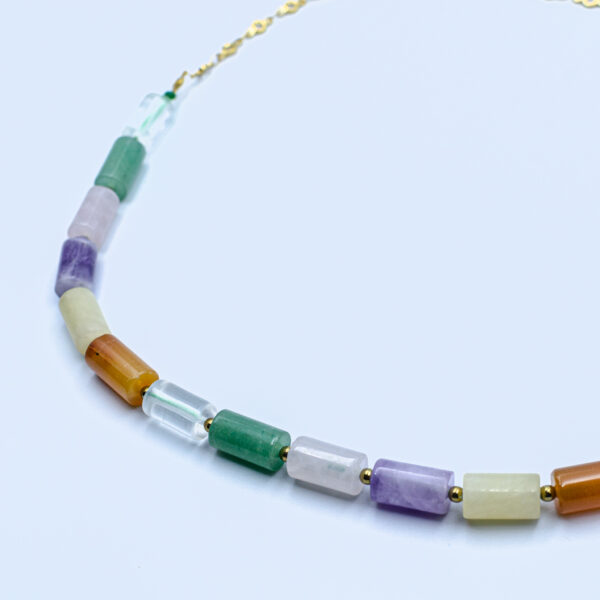 COLORFUL STONES NECKLACE