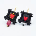 MINI HEART EARRINGS