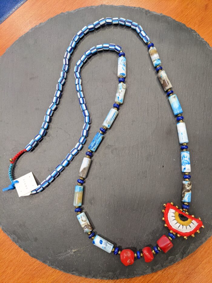 LONG ETHNIC NECKLACE - N E W