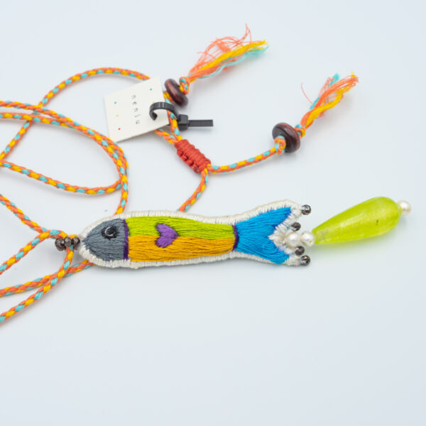 GREEK FISHES  NECKLACES -   N E W