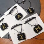 MONOGRAM NECKLACES (ΣΧΕΔΙΟ ΜΟΝΟ ΜΕ ΠΑΡΑΓΓΕΛΙΑ)
