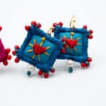 MINI HEART EARRINGS -summer edition - Image 3