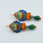 GREEK FISH EARRINGS - N E W SS24 - Image 2
