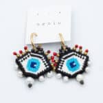 EVIL EYE EARRINGS - N E W