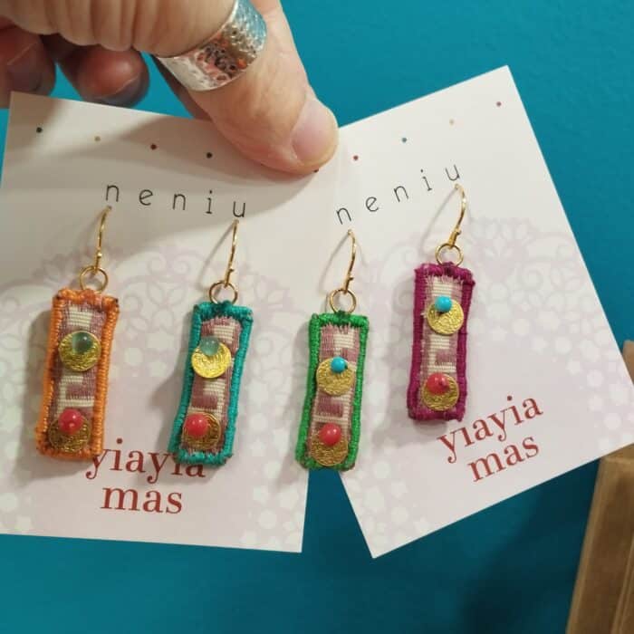 TWINS MINI YIAYIA EARRINGS