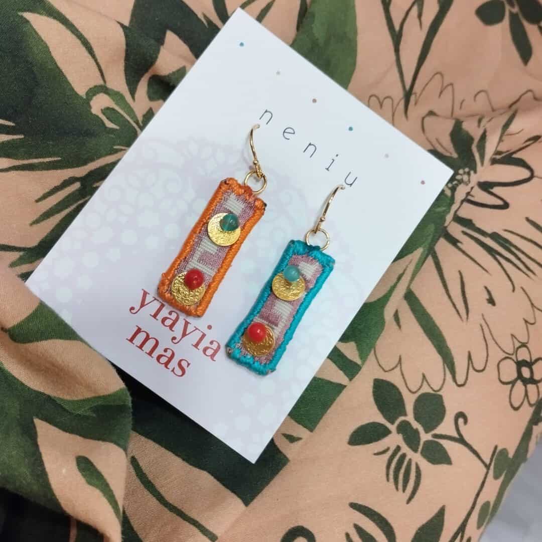 TWINS MINI YIAYIA EARRINGS