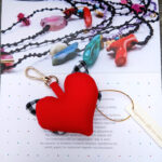 FLYING HEART-keychain & bag charms - Image 2