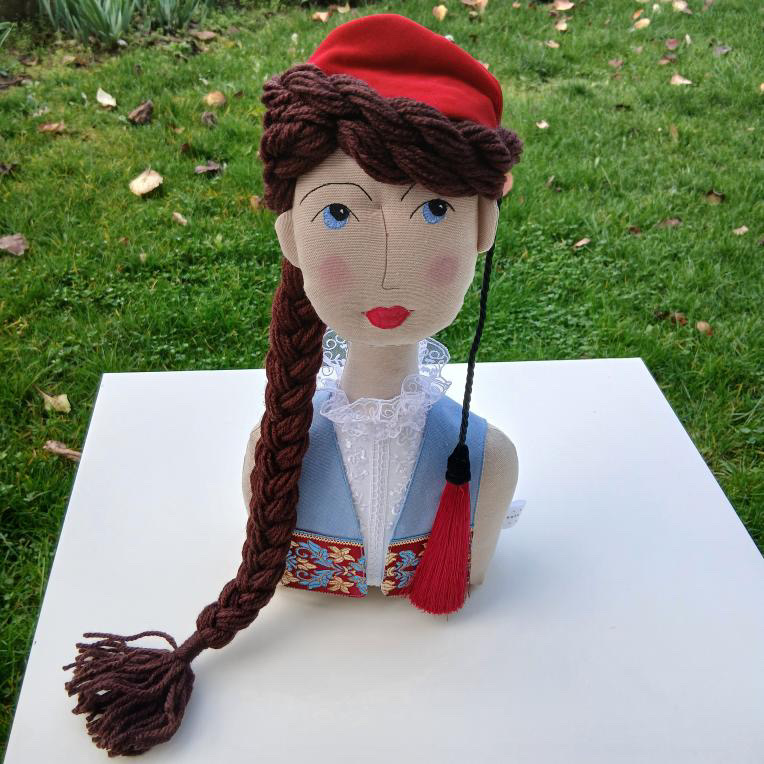 image1-3 ΑΜΑΛΙΑ ΜΠΟΥΣΤΟ ΚΟΥΚΛΑ-greek folk art- BIG SIZE 🇬🇷 - Image 1