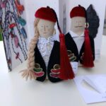 GREEK FOLK ART-Τσολιάς & Αμαλία-medium size 🇬🇷