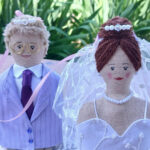 LOVE AND MARRIAGE-HANDAMADE DOLLS FOR GIFTS (price per item)
